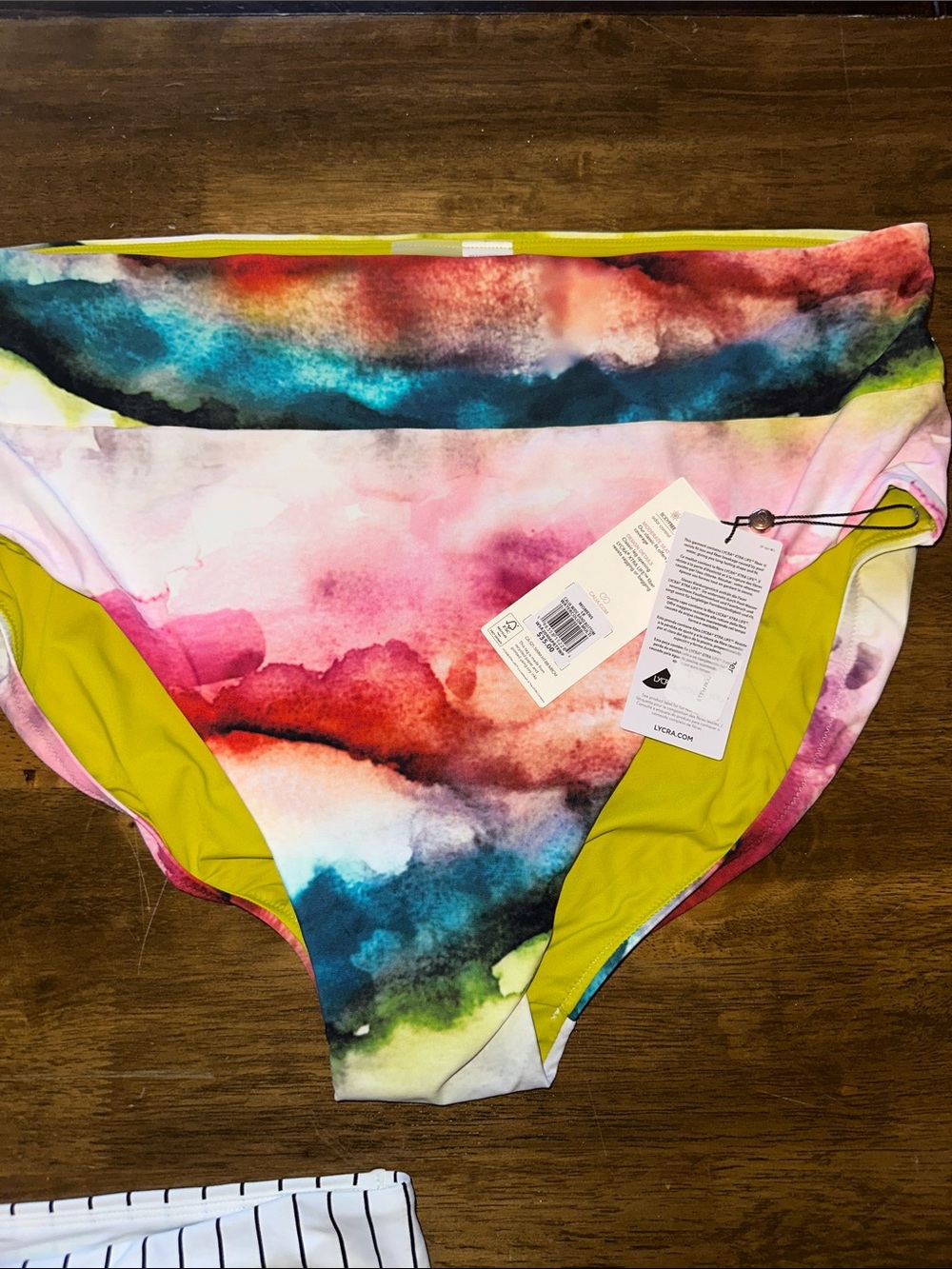CALIA Swim Bottoms Lot of 3 Women's Size 1X NWT Bikini Briefs BUN1 - Picture 7 of 7